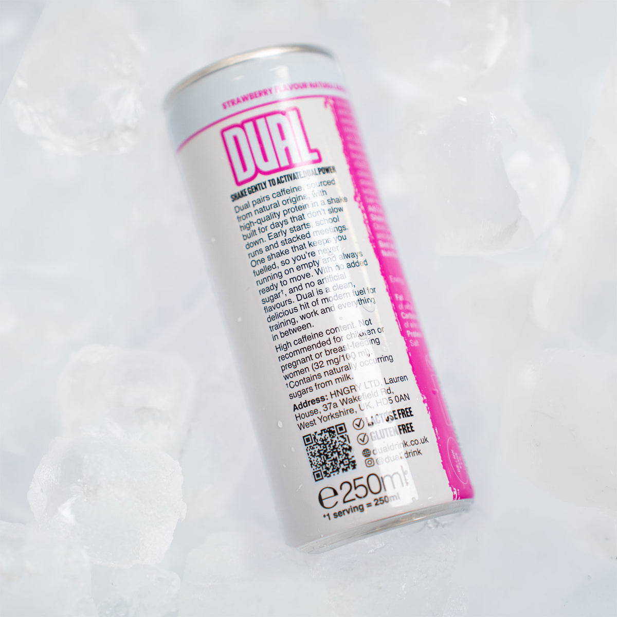 Dual Chocolate & Strawberry Protein + Natural Energy Shake - Mixed Case 12x250ml
